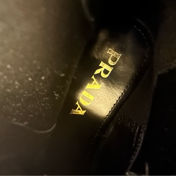 Men’s Black Prada Boots, size 36. - Picture 5 of 6